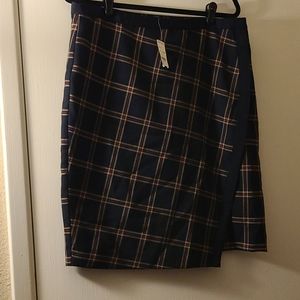 Plaid Skirt